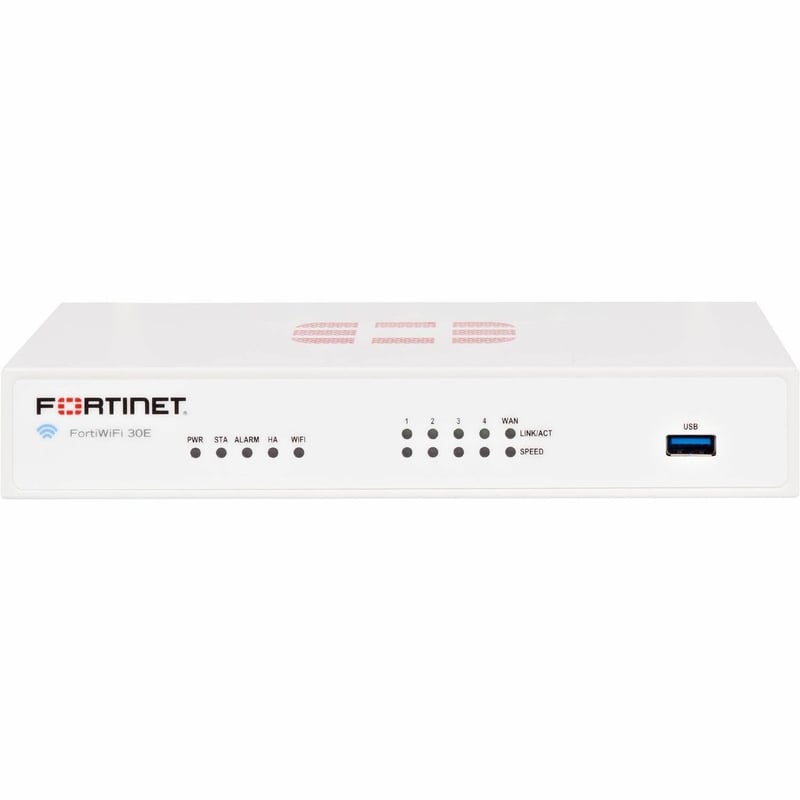 Fortinet FortiWifi FWF-30E Network Security/Firewall Appliance - Thumbnail 1