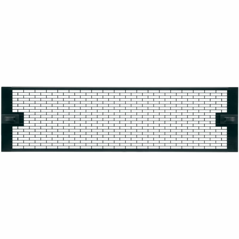 Middle Atlantic Forward Series 3RU Tool-Less Vented Rack Panel - Perforated with 74% Open Area - Flanged