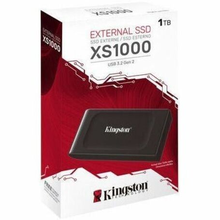 Kingston XS1000 1 TB Portable Solid State Drive - External - Thumbnail 3