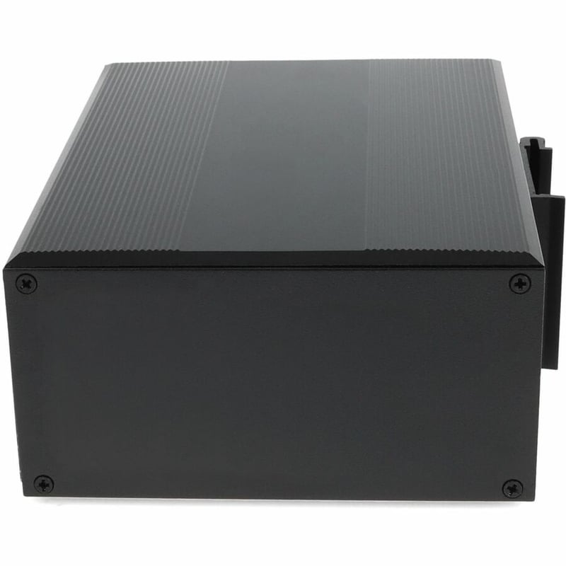 AddOn 4 10/100Base-TX(RJ-45) to 2 100Base-BXU(SC) SMF 1310nmTX/1550nmRX 20km Industrial Media Converter Switch - Thumbnail 2