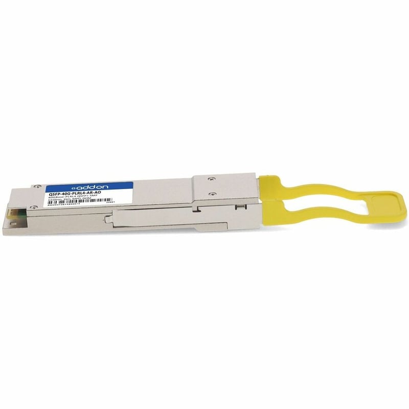 AddOn Arista Networks® QSFP-40G-PLRL4 Compatible TAA Compliant 40GBase-PLR4 QSFP+ Transceiver (SMF, 1310nm, 1km, MPO, DOM) - Thumbnail 2