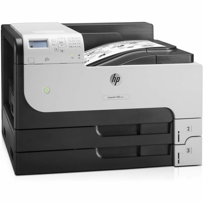 HP LaserJet 700 M712DN Desktop Laser Printer - Monochrome - Thumbnail 4