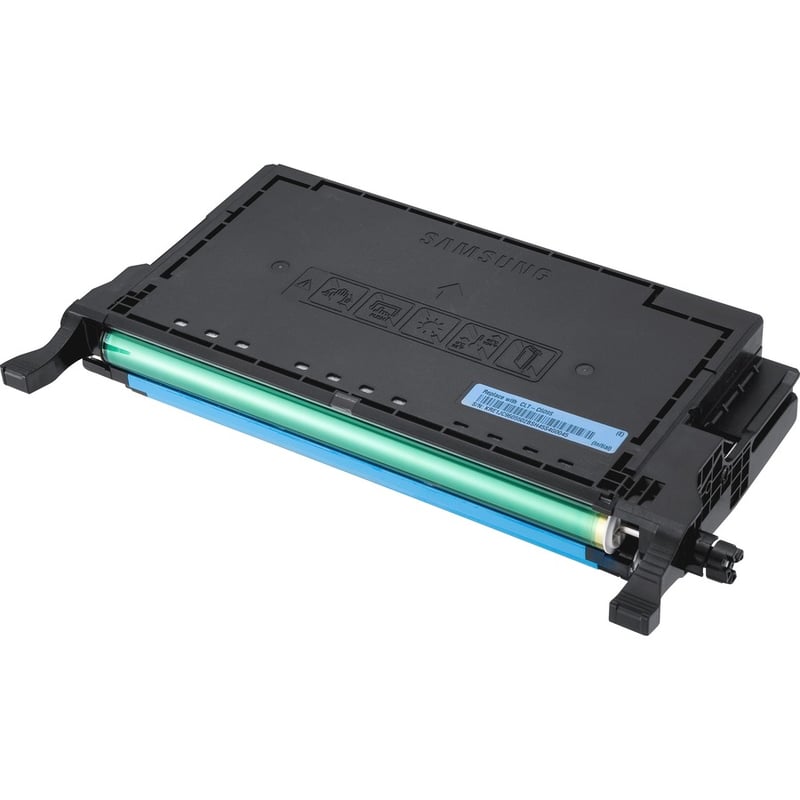 HP CLT-C609S (SU086A) Laser Toner Cartridge - Cyan - 1 Each - Thumbnail 3