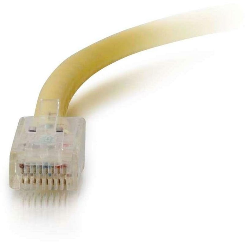 C2G 8 ft Cat6 Non Booted UTP Unshielded Network Patch Cable - Yellow - Thumbnail 2
