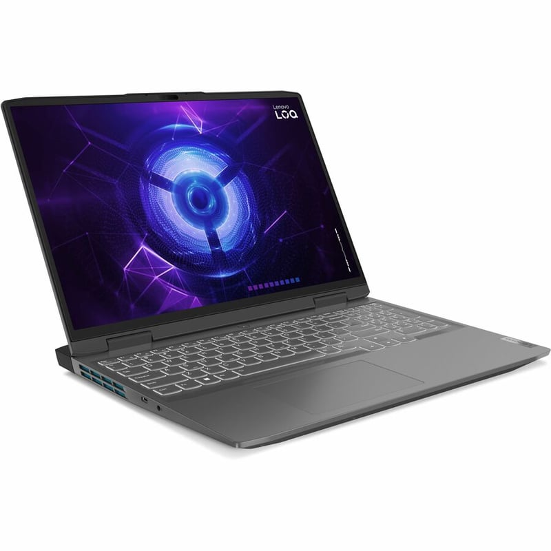 Lenovo LOQ 16IRH8 82XW001WUS 16" Gaming Notebook - 1920 x 1200 - Intel Core i7 13th Gen i7-13620H - 16 GB Total RAM - 512 GB SSD - Onyx Gray - Thumbnail 4