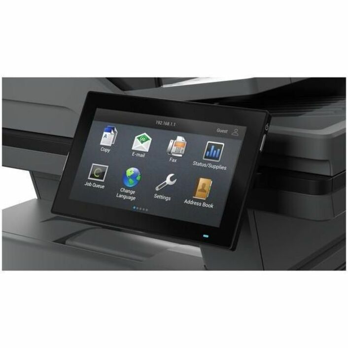 Lexmark MX632adwe Wired & Wireless Laser Multifunction Printer - Monochrome - TAA Compliant - Thumbnail 2