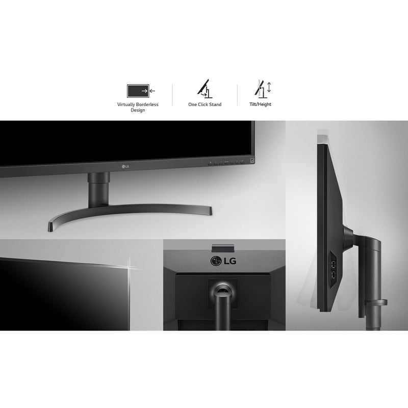 LG 34CN650N-6A All-in-One Thin Client - Intel Celeron J4105 Quad-core (4 Core) 1.50 GHz - Black