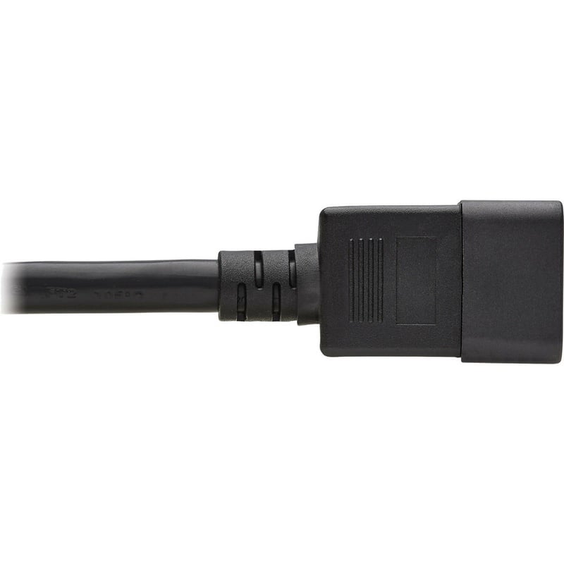 Eaton Tripp Lite Series Power Cord, C20 to C21 - Heavy-Duty, 20A, 250V, 12 AWG, 3 ft. (0.91 m), Black - Thumbnail 3