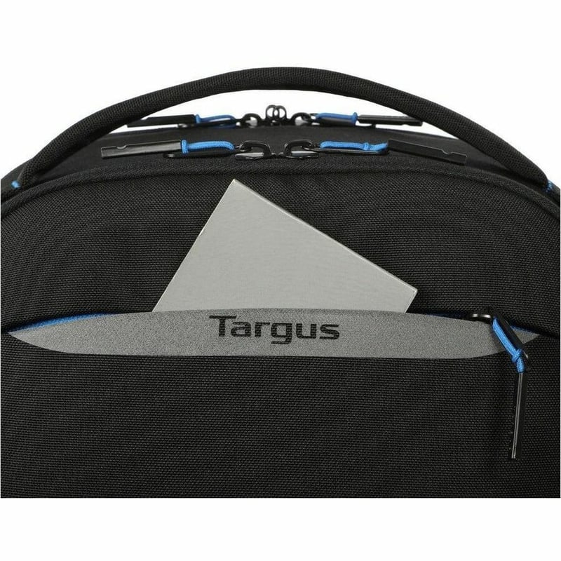 Targus Coastline EcoSmart TBB643GL Carrying Case (Backpack) for 15" to 16" Notebook, Water Bottle - Black - TAA Compliant - Thumbnail 3