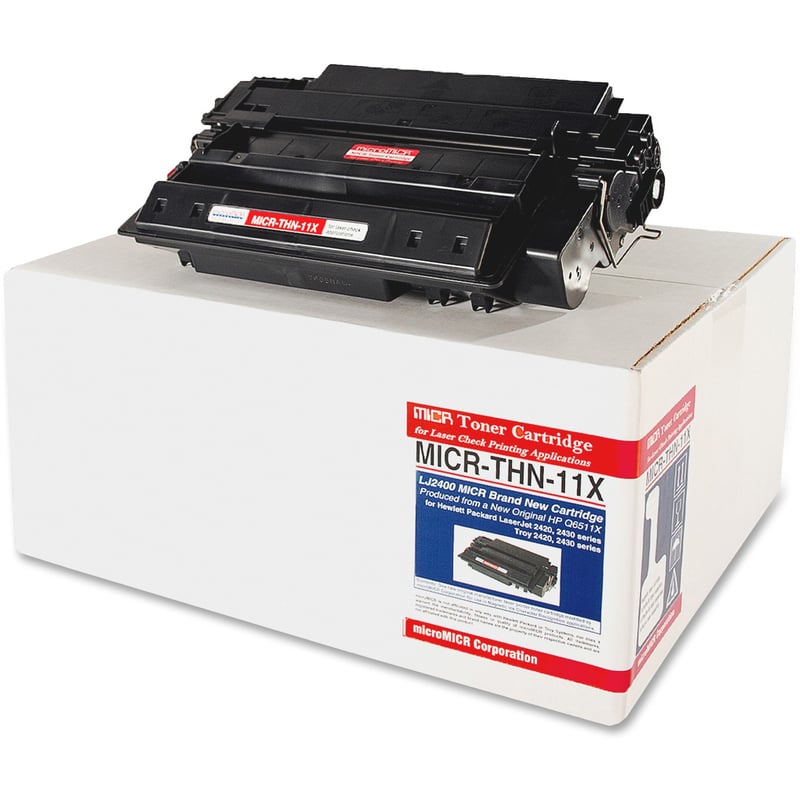 microMICR MICR Toner Cartridge - Alternative for HP 11X - Thumbnail 1