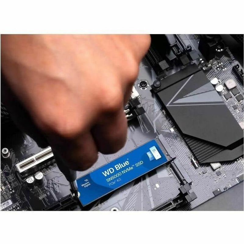 WD Blue SN5000 WDS100T4B0E-00CNZ0 1 TB Solid State Drive - M.2 2280 Internal - PCI Express NVMe (PCI Express NVMe 4.0 x4) - Thumbnail 3