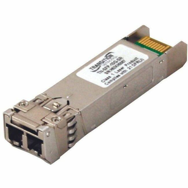 TRANSCEIVER - SFP+CC 10GBASE-SR 10.3G MM LC850NM
