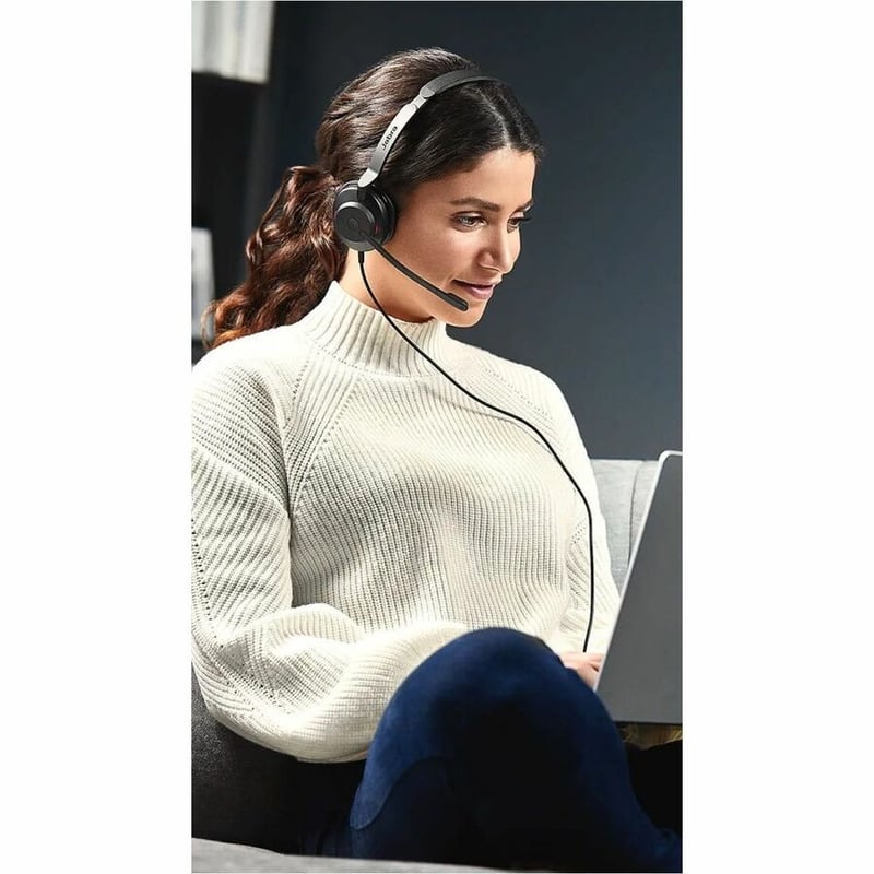 JABRA EVOLVE2 30 SE USB C/A UC MONO - Thumbnail 4