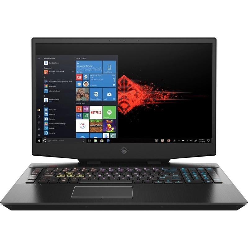 HP OMEN 17-cb0000 17-cb0080nr 17.3" Gaming Notebook - Intel Core i7 9th Gen i7-9750H - 16 GB - 512 GB SSD - Shadow Black - Thumbnail 3