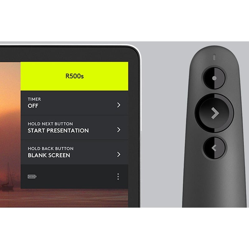 Logitech R500s Laser Presentation Remote - Thumbnail 5