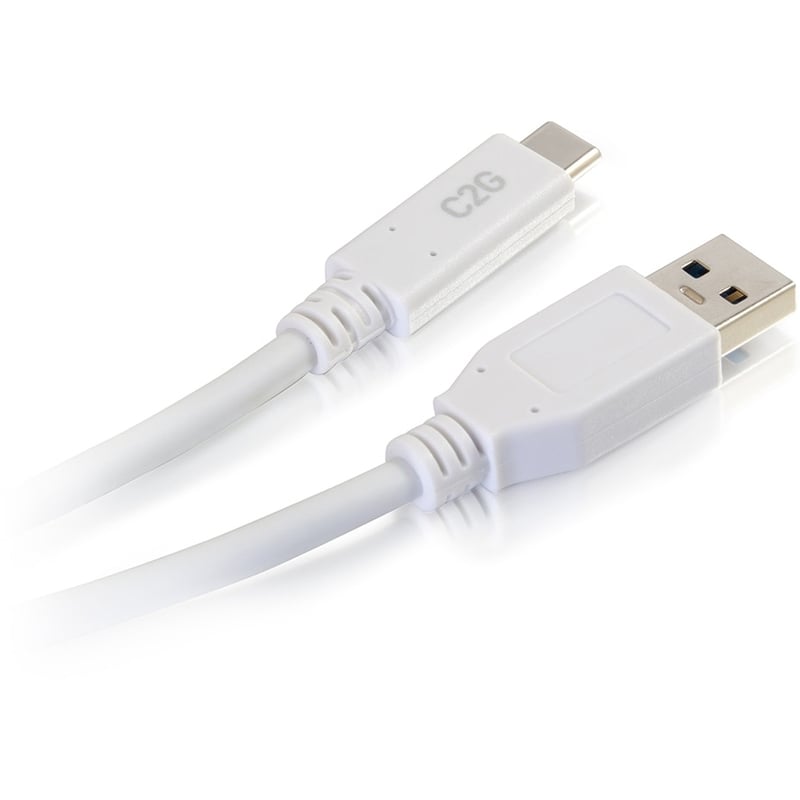 3FT USB M C TO A M 3.2 GEN1 3A WH (.9M) - Thumbnail 4