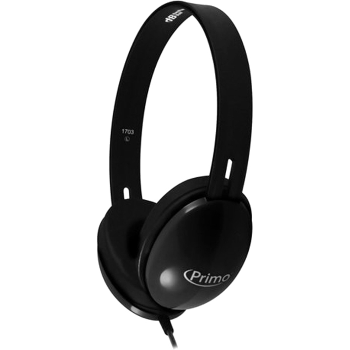 Hamilton Buhl Primo Stereo Headphones - BLACK - Thumbnail 3