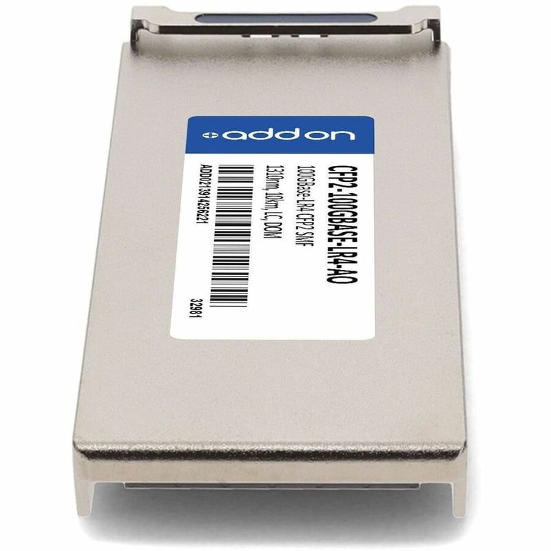 AddOn Juniper Networks® CFP2-100GBASE-LR4 Compatible TAA 100GBase-LR4 CFP2 Transceiver (SMF, 1310nm, 10km, LC, DOM) - Thumbnail 4