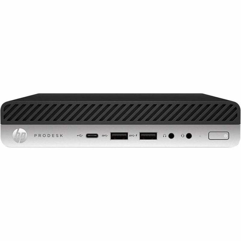 Joy Systems - HP ProDesk 600 G4 Desktop Computer - Intel Core i5 8th Gen i5-8500T - 16 GB - 256 GB SSD - Mini PC - Refurbished - Thumbnail 1