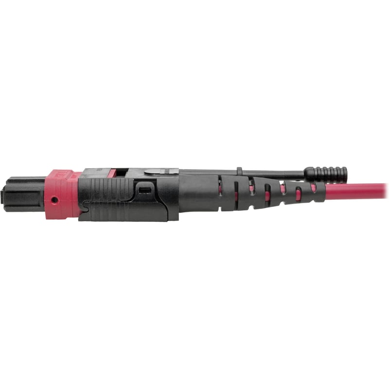 Eaton Tripp Lite Series 100G MTP/MPO Multimode OM4 Plenum-Rated Fiber Optic Cable (F/F), 12 Fiber, 40/100GBASE-SR4, Push/Pull Tabs, Magenta, 10 m - Thumbnail 4