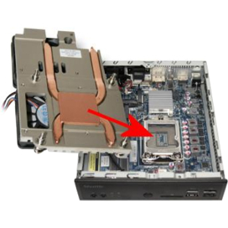Shuttle XPC slim DH310 Barebone System - Slim PC - Socket H4 LGA