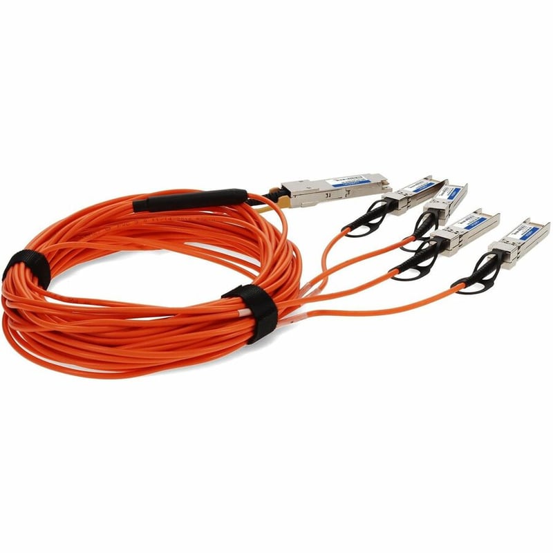 MSA AND TAA COMP AOC 7M 40G-AOC QSFP+/4XSFP+ 850NM MMF - Thumbnail 5