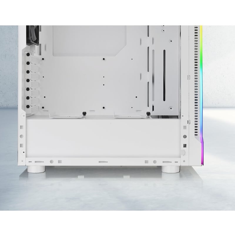 Thermaltake H200 TG Snow RGB Computer Case - Thumbnail 4
