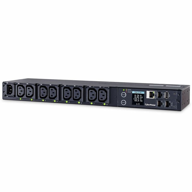 CyberPower PDU41004 Single Phase 100 - 240 VAC 15A Switched PDU - Thumbnail 4