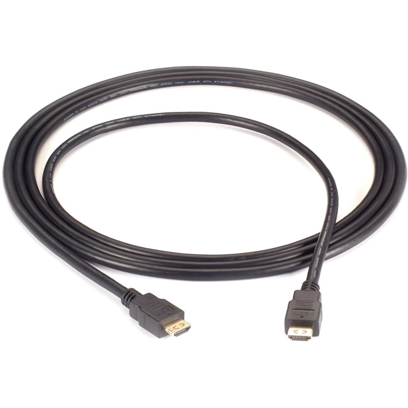 Black Box 10FT Hi-Speed HDMI Cable Ethernet Grip CNCTR HDMI 2.0 4K 60Hz UHD - Thumbnail 2