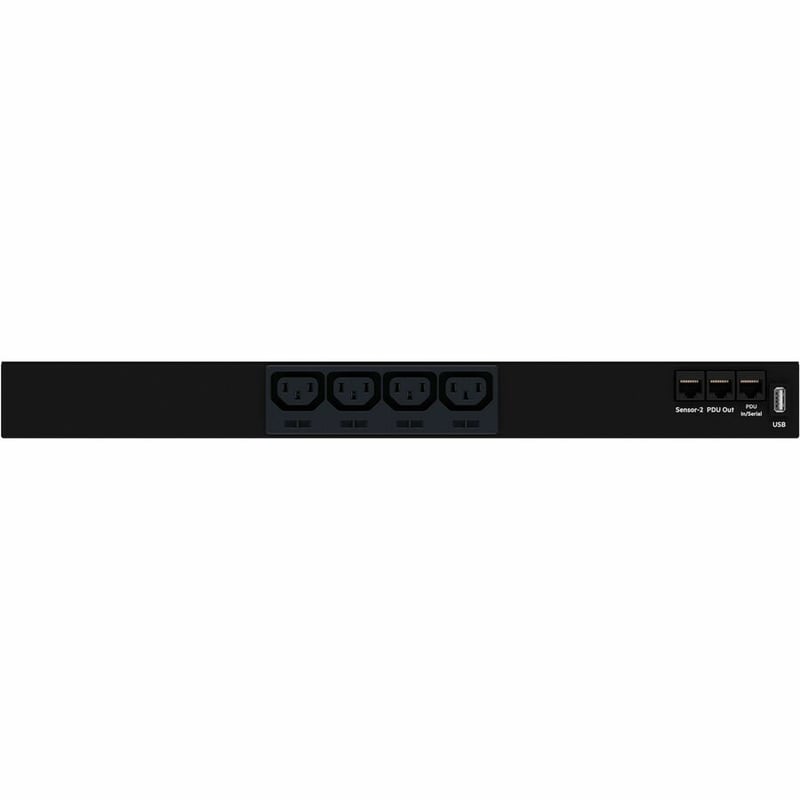 MI PDU 16AMP (12)C13 IEC 603 PERFORATED 800MM X 52RU BLACK - Thumbnail 4