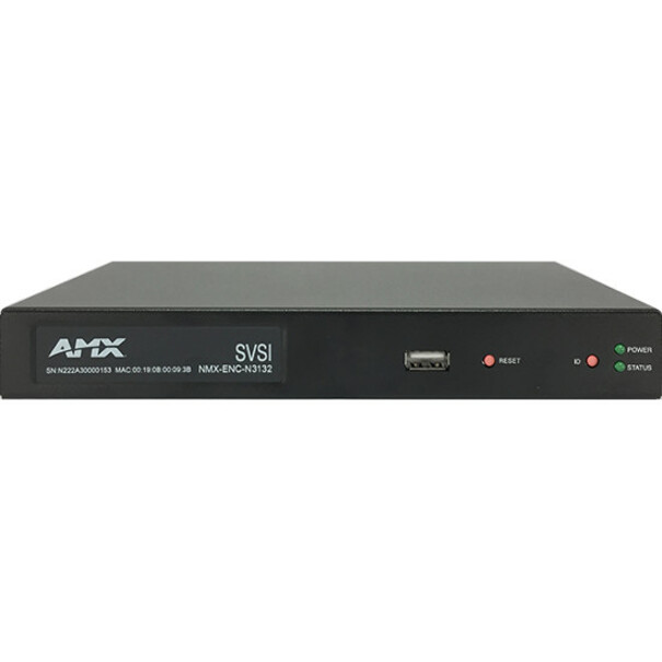 AMX H.264 Compressed Video over IP Encoder, PoE, SFP, HDMI, USB for Record - Thumbnail 2