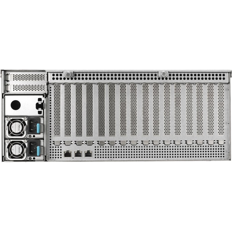 Asus ESC8000 G4 Barebone System - 4U Rack-mountable - Socket P LGA-3647 - 2 x Processor Support