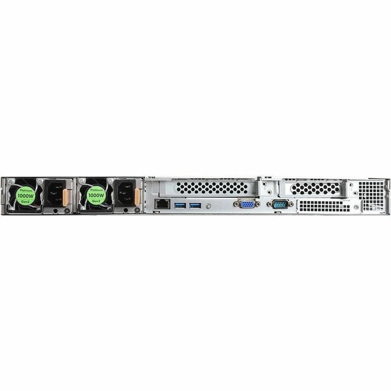 ASROCK RACK RM138-C622LM/4L 1U RACKMOUNT SERVER STORAGE BAREBONE INTEL XEON SCAL - Thumbnail 2