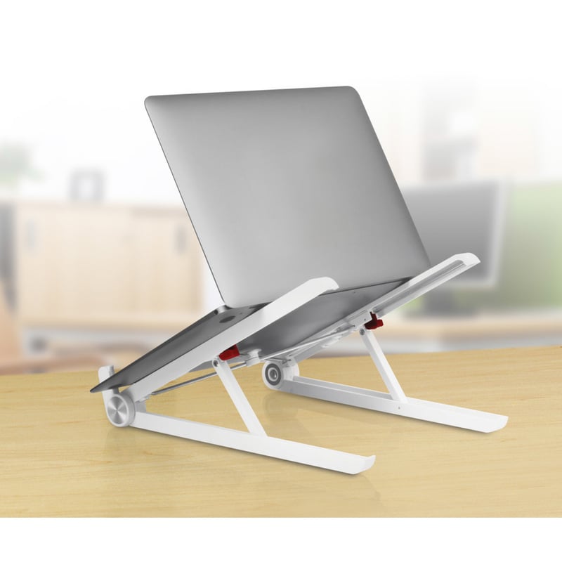 Aluratek Universal Portable Foldable Laptop and Tablet Stand - Thumbnail 5