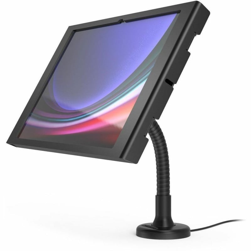GALAXY TAB S9 ULTRA 14.6IN APEX ENCLOSURE FLEX ARM MOUNT BLACK - Thumbnail 1