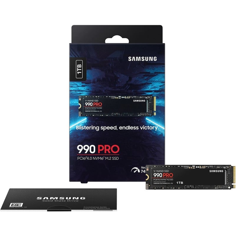 Samsung 990 PRO 1 TB Solid State Drive - M.2 2280 Internal - PCI Express NVMe (PCI Express NVMe 4.0 x4) - Thumbnail 3