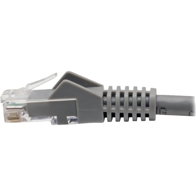 Eaton Tripp Lite Series Cat6 Gigabit Snagless Molded (UTP) Ethernet Cable (RJ45 M/M), PoE, Gray, 6-in. (15.24 cm) - Thumbnail 5