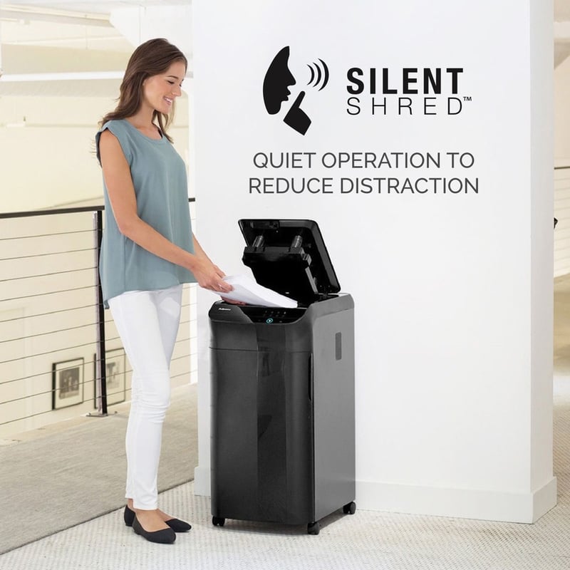 Fellowes AutoMax 600M 2-in-1 Auto Feed Commercial Paper Shredder with Micro-Cut - Thumbnail 5