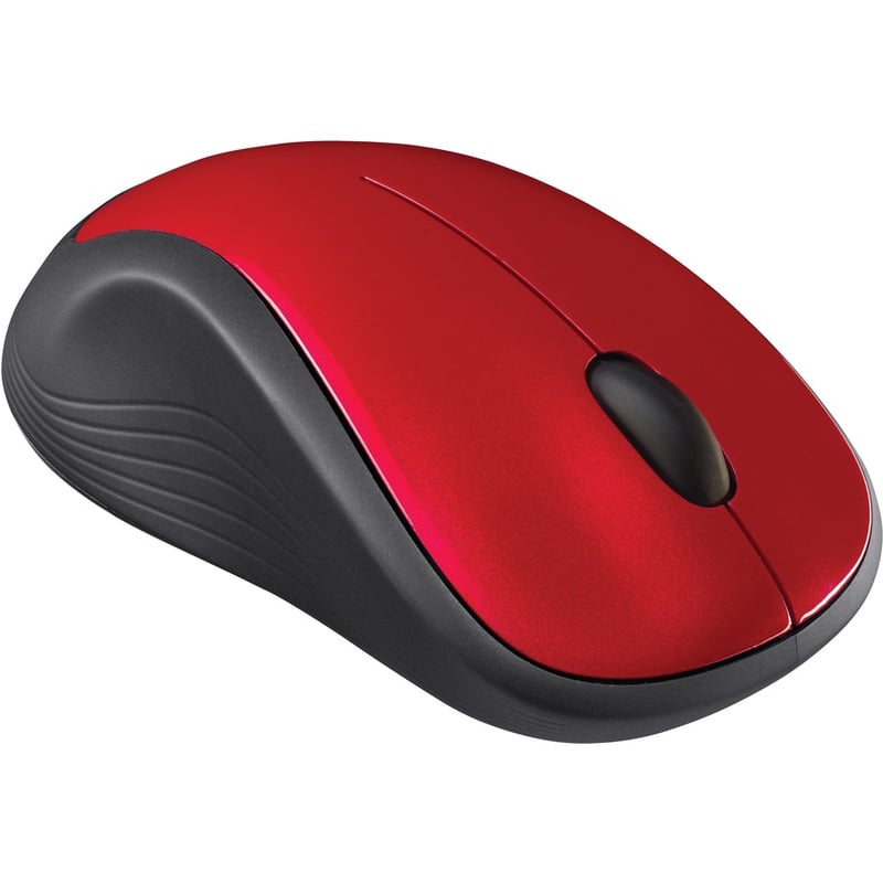 Logitech M310 Wireless Mouse, 2.4 GHz with USB Nano Receiver, 1000 DPI Optical Tracking, 18 Month Battery, Ambidextrous, Compatible with PC, Mac, Laptop, Chromebook (FLAME RED GLOSS) - Thumbnail 2