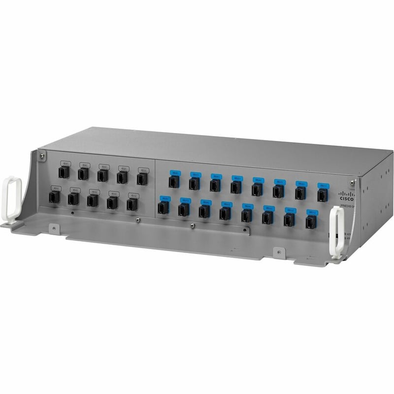 2RU8 DEG MESH PATCHPANEL5ADD/DRP PRT+MONITRNG REMANUFACTURED - Thumbnail 2