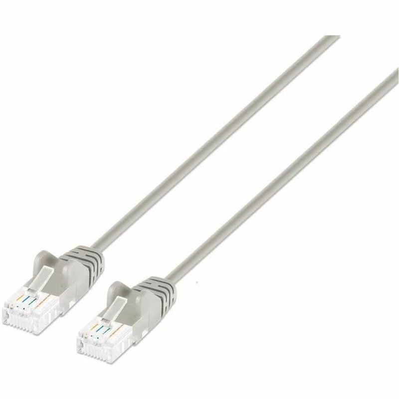CAT6 U/UTP SLIM NETWORK PATCH CABLE, 5 FT., GRAY - Thumbnail 1