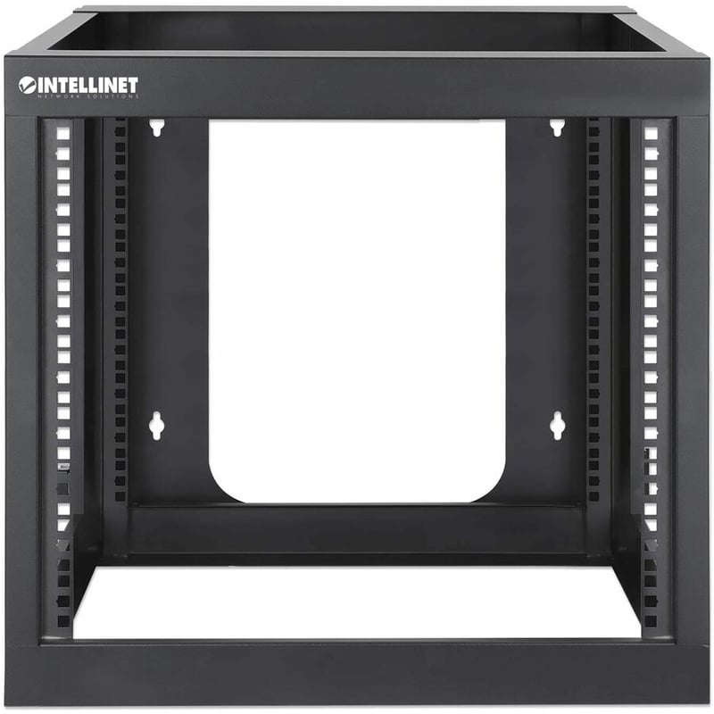 19 IN. WALL MOUNT 4-POST OPEN FRAME NETWORK RACK, 9U - Thumbnail 2