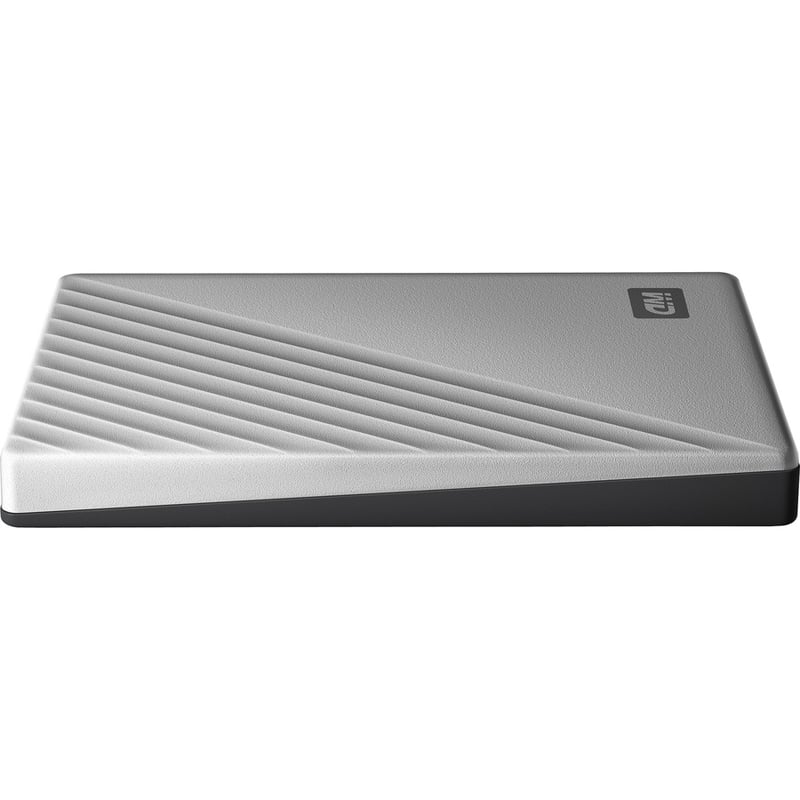 WD My Passport Ultra WDBKYJ0020BSL 2 TB Portable Hard Drive - External - Silver - Thumbnail 2