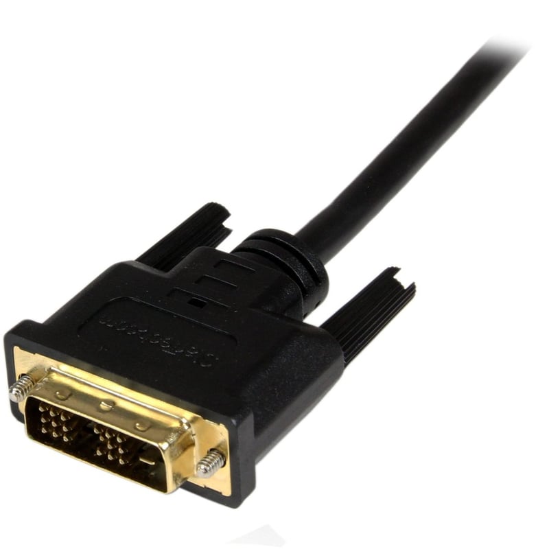 StarTech.com 1m (3.3 ft) Mini HDMI to DVI Cable, DVI-D to HDMI Cable (1920x1200p), HDMI Mini Male to DVI-D Male Display Cable Adapter - Thumbnail 4