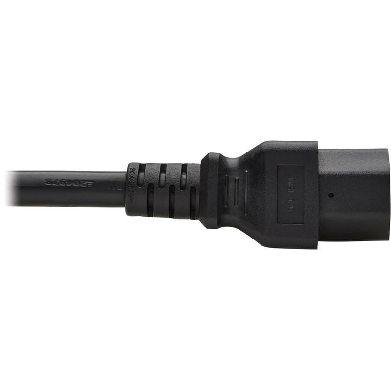 Eaton Tripp Lite Series Power Cord, C20 to C21 - Heavy-Duty, 20A, 250V, 12 AWG, 10 ft. (3.05 m), Black - Thumbnail 5