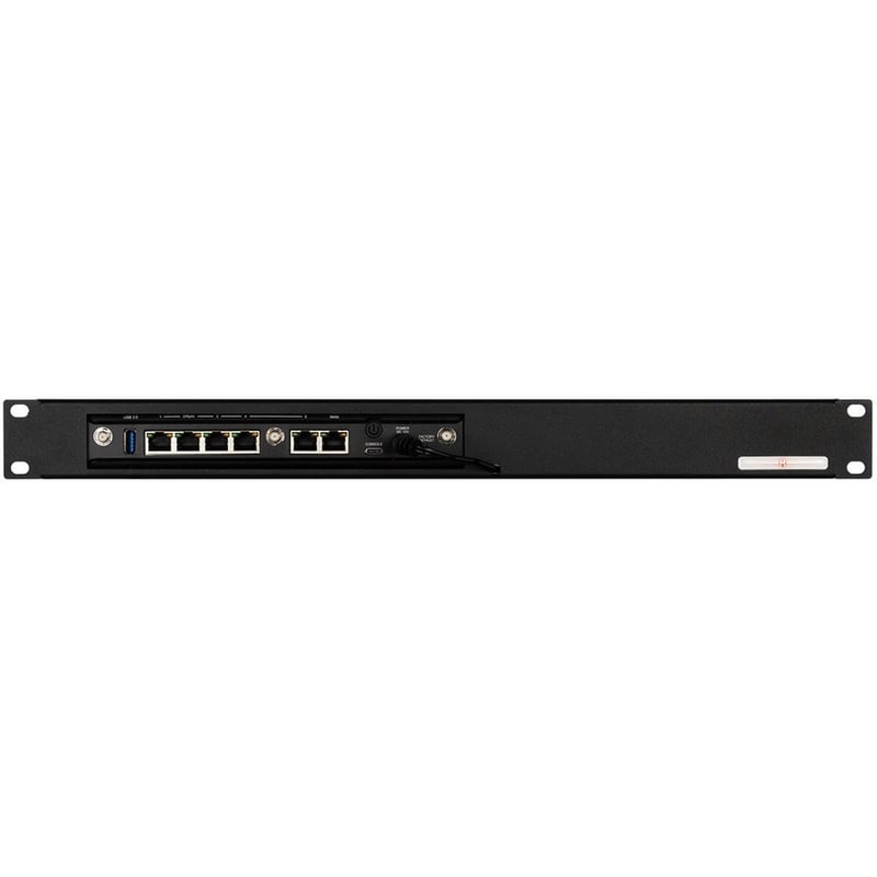 RACKMOUNT.IT RM-CP-T5 Rack Mount for Firewall - Jet Black - Thumbnail 2