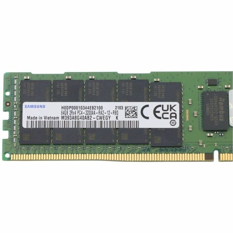 LENOVO 64GB 2RX4 PC4-25600AA-R DDR4-3200MHZ RDIMM - Thumbnail 3