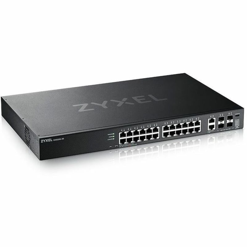 ZYXEL 24-port GbE L3 Access Switch with 6 10G Uplink - Thumbnail 1