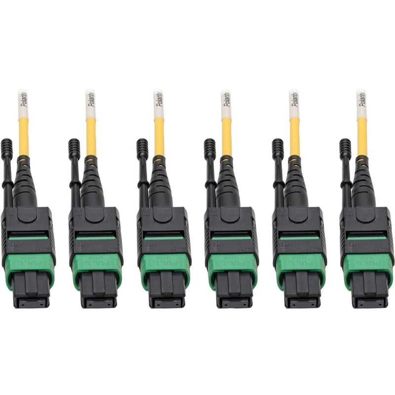 Eaton Tripp Lite Series MTP/MPO (APC) Singlemode Slim Trunk Cable, 24-Strand, 40/100 GbE, 40/100GBASE-PLR4, Plenum, 6mm Dual Jacket, 11 m (36 ft.) - Thumbnail 1