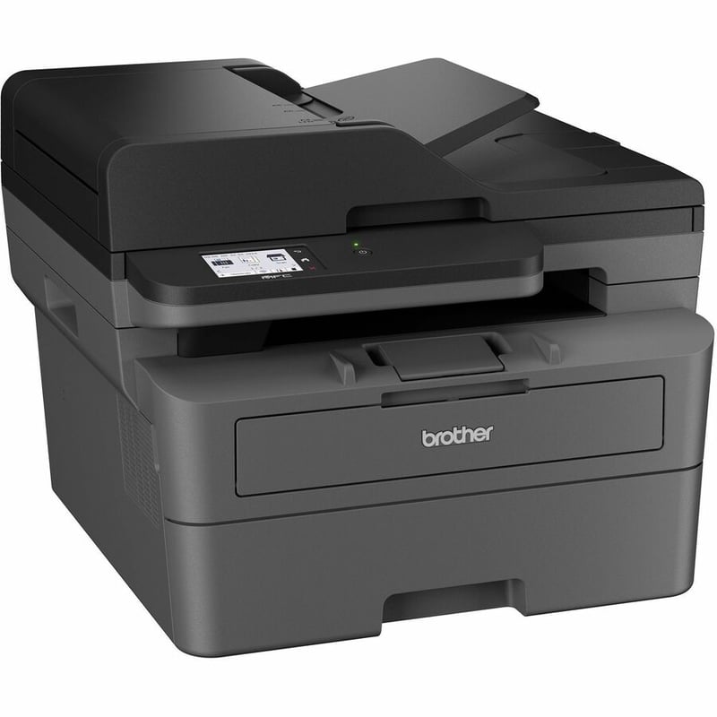 Brother Wireless MFC-L2820DW XL Compact Monochrome All-in-One Laser Printer with Copy, Scan and Fax, up to 4,200 pages of toner included, Duplex and Mobile Printing - Thumbnail 2